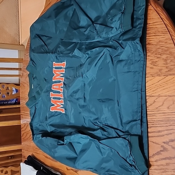 Miami Hurricanes pullover jacket - Picture 1 of 3